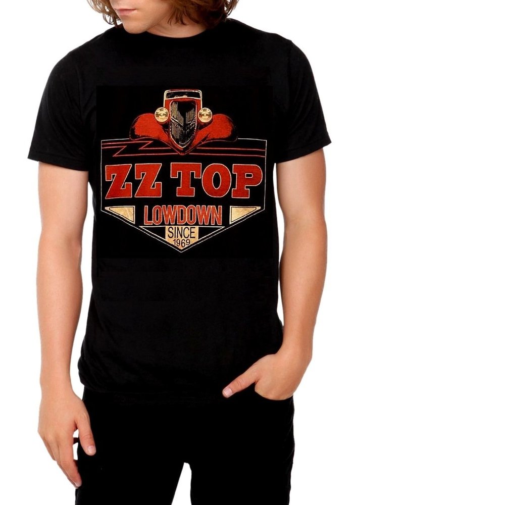 ZZ Top Lowdown Since 1969 rock Official T-Shirt L NWT